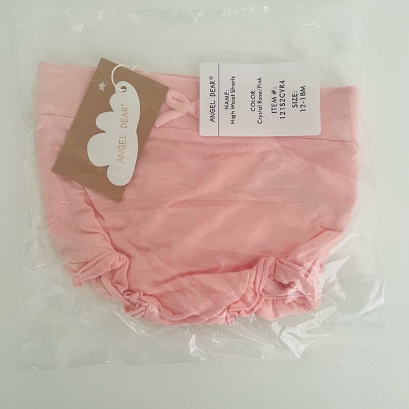 Angel Dear High Waist Short Crystal Rose/Pink NWT - Picture 2 of 3